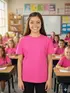 Camiseta algodão gola redonda infantil unissex fenomenal