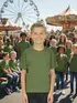 Camiseta algodão gola redonda infantil unissex fenomenal