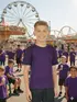 Camiseta algodão gola redonda infantil unissex fenomenal