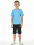 Camiseta algodão gola redonda infantil unissex fenomenal