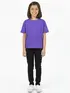 Camiseta algodão gola redonda infantil unissex fenomenal