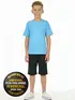Camiseta algodão gola redonda infantil unissex fenomenal