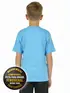 Camiseta algodão gola redonda infantil unissex fenomenal