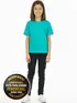 Camiseta algodão gola redonda infantil unissex fenomenal