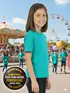 Camiseta algodão gola redonda infantil unissex fenomenal
