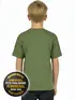 Camiseta algodão gola redonda infantil unissex fenomenal