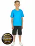 Camiseta algodão gola redonda infantil unissex fenomenal