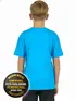Camiseta algodão gola redonda infantil unissex fenomenal