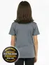 Camiseta algodão gola redonda infantil unissex fenomenal