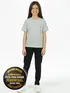 Camiseta algodão gola redonda infantil unissex fenomenal