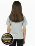 Camiseta algodão gola redonda infantil unissex fenomenal