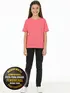 Camiseta algodão gola redonda infantil unissex fenomenal