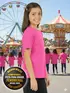 Camiseta algodão gola redonda infantil unissex fenomenal