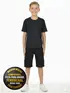Camiseta algodão gola redonda infantil unissex fenomenal