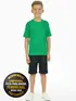 Camiseta algodão gola redonda infantil unissex fenomenal