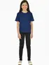 Camiseta algodão gola redonda infantil unissex fenomenal
