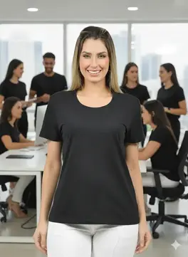 Blusa gola redonda bx fenomenal