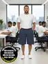 Bermuda plus size diamante