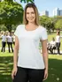 Blusa fenomenal visco-premium confort: elegância corporativa