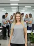 Blusa fenomenal visco-premium confort: elegância corporativa