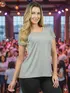 Blusa fenomenal visco-premium confort: elegância corporativa