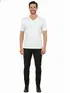 Camiseta masculina algodão decote v fenomenal