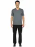 Camiseta masculina algodão decote v fenomenal
