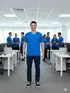 Camiseta masculina algodão decote v fenomenal