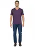 Camiseta masculina algodão decote v fenomenal