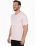 Camiseta masculina algodão decote v fenomenal