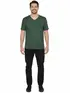 Camiseta masculina algodão decote v fenomenal