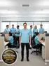 Camiseta masculina algodão decote v fenomenal