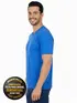 Camiseta masculina algodão decote v fenomenal