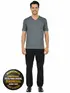 Camiseta masculina algodão decote v fenomenal