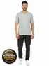 Camiseta masculina algodão decote v fenomenal