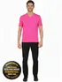 Camiseta masculina algodão decote v fenomenal