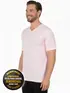 Camiseta masculina algodão decote v fenomenal