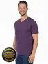 Camiseta masculina algodão decote v fenomenal