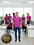 Camiseta masculina algodão decote v fenomenal