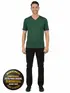 Camiseta masculina algodão decote v fenomenal