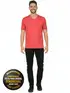 Camiseta masculina algodão decote v fenomenal