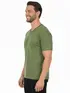 Camiseta masculina algodão decote v fenomenal