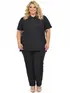 Camisa polo piquet feminina plus size fenomenal