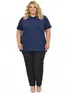 Camisa polo piquet feminina plus size fenomenal