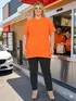 Camisa polo piquet feminina plus size fenomenal