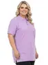 Camisa polo piquet feminina plus size fenomenal