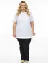 Camisa polo piquet feminina plus size fenomenal