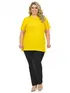 Camisa polo piquet feminina plus size fenomenal