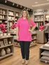 Camisa polo piquet feminina plus size fenomenal