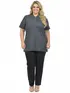 Camisa polo piquet feminina plus size fenomenal